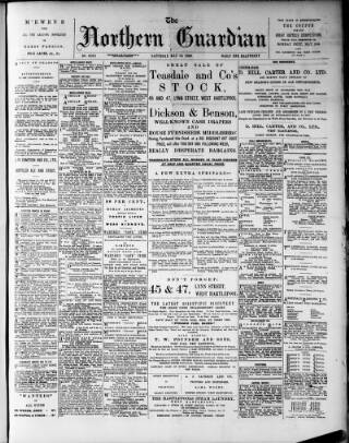 cover page of Northern Guardian (Hartlepool) published on May 13, 1899